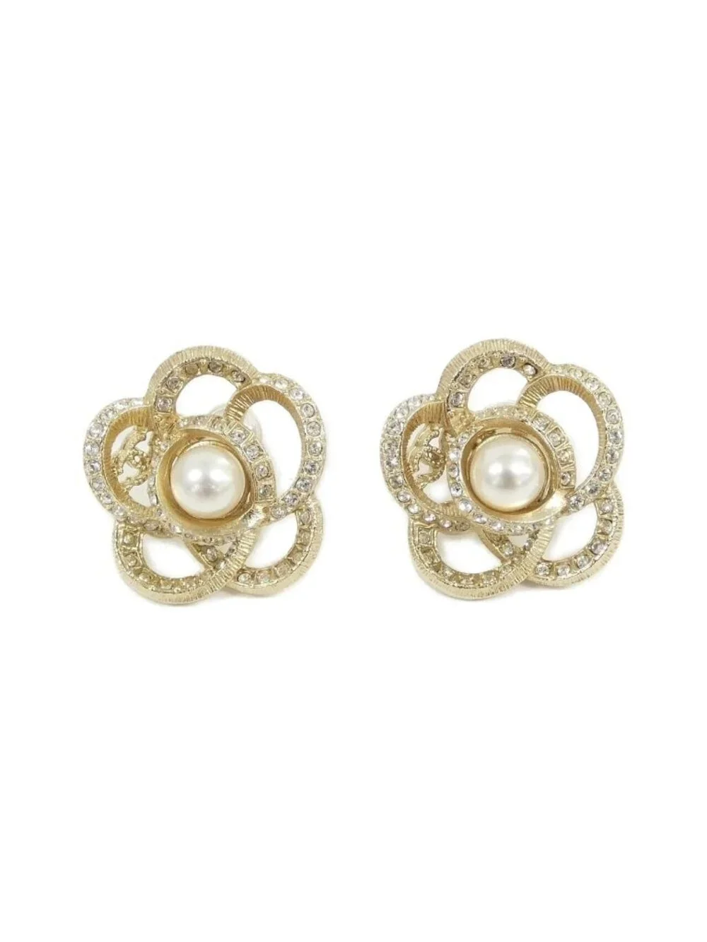 Chanel Earrings Gold